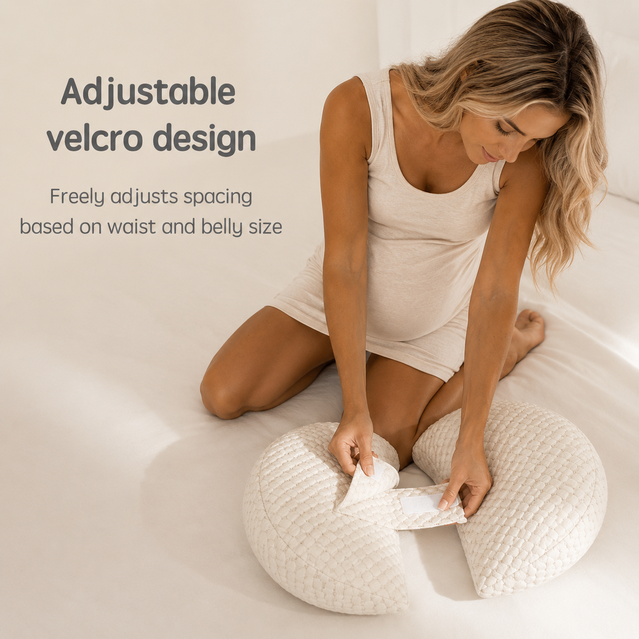 Adjustable Pregnancy Waist Support Pillow Masovi