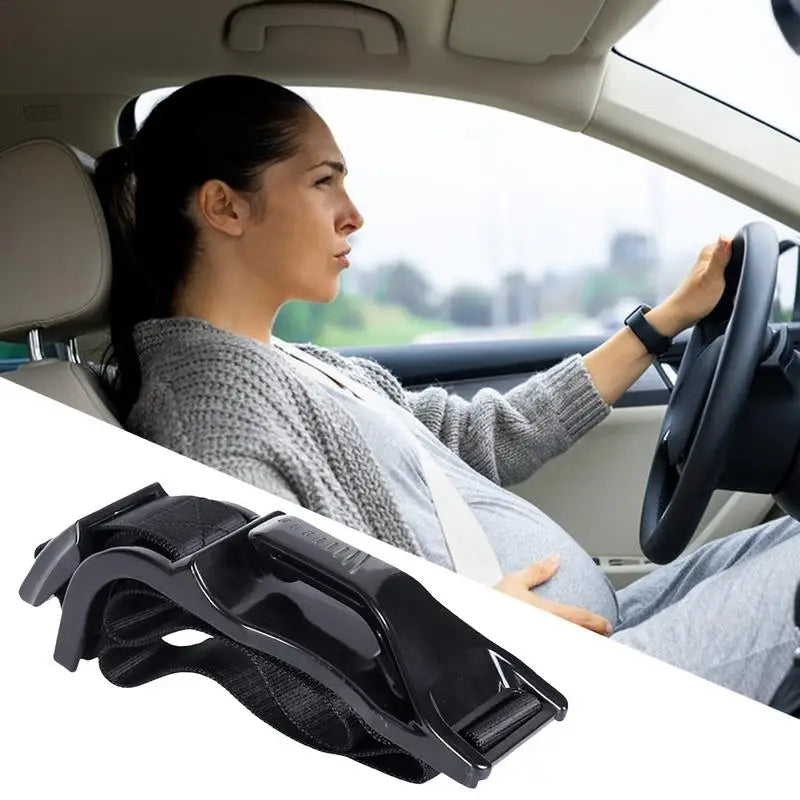 Pregnant Car Seat Belt Adjuster Pregnant Woman Driving Safe Belt Maternity Seat Belt for Protecting Unborn Baby Comfort and Safe